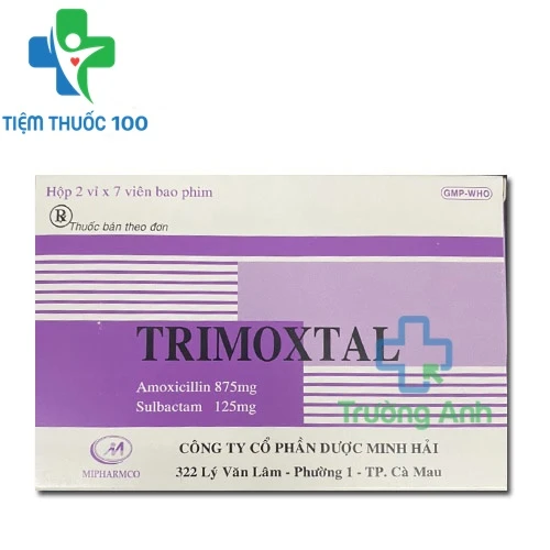 Trimoxtal 875/125 - Thuốc kháng sinh điều trị nhiễm khuẩn hiệu quả