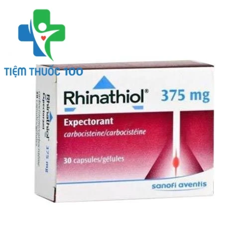 Rhinathiol Cap.375 - Thuốc điều trị các bệnh đường hô hấp hiệu quả của Pháp