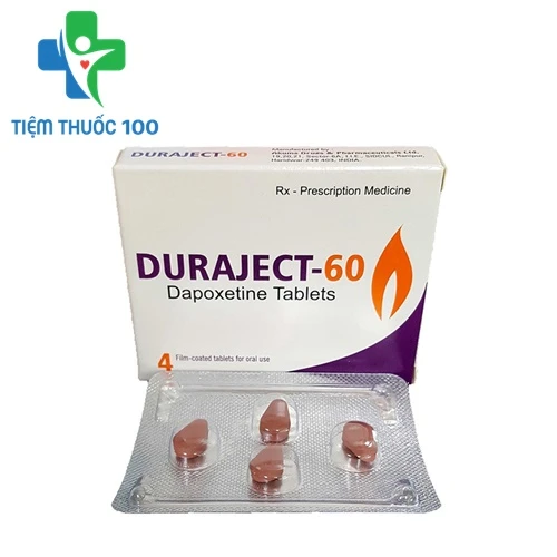 Duraject-60 - Thuốc điều trị xuất tinh sớm của Ấn Độ