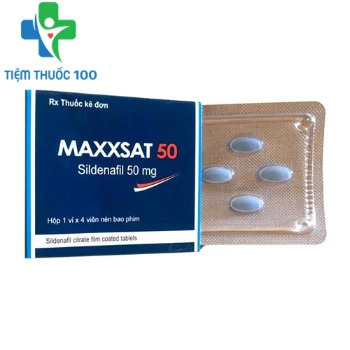 Maxxsat 50 - Thuốc điều trị rối loạn cương dương của Ấn Độ