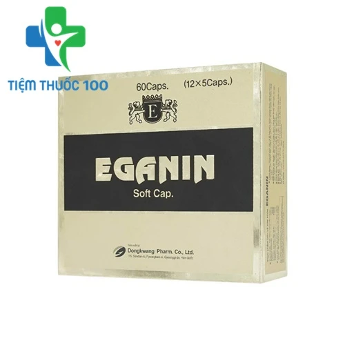 Eganin Cap.200mg - Thuốc điều trị rối loạn chức năng gan của Hàn Quốc