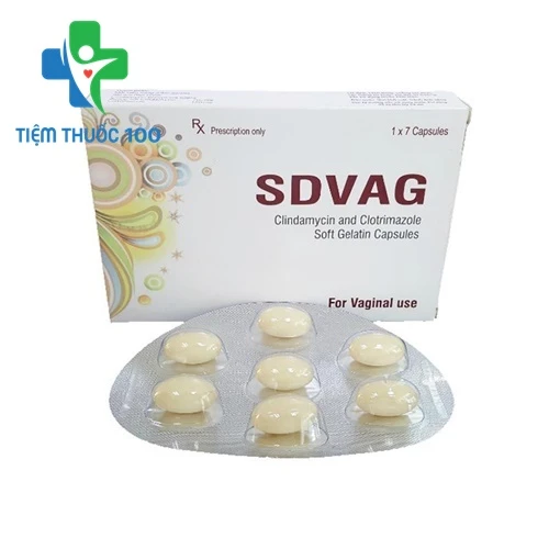 Sdvag - Viên đặt âm đạo điều trị viêm nhiễm của Ấn Độ