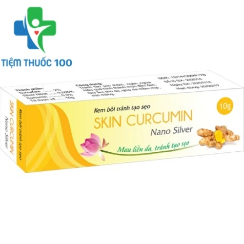Skin Curcumin - Kem bôi ngoài da giúp liền sẹo, ngừa thâm hiệu quả