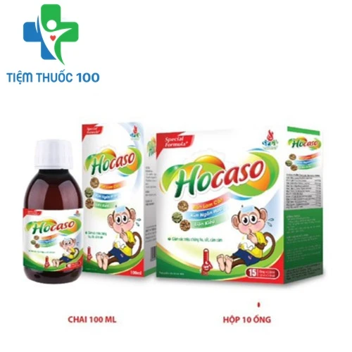 Hocaso - Hỗ trợ giảm triệu chứng ho, sốt, cảm cúm hiệu quả