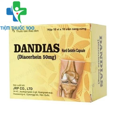 Dandias 50mg - Thuốc điều trị thoái hóa khớp, viêm khớp của Hàn Quốc