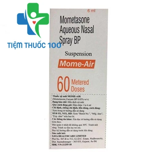 Momenap 60 dose - Thuốc điều trị viêm mũi dị ứng hiệu quả