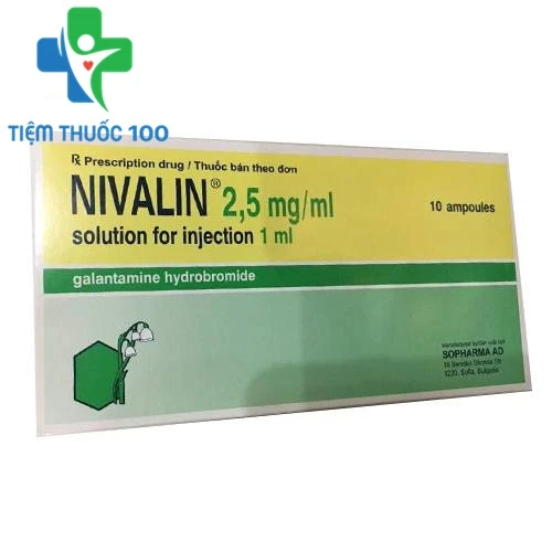 Nivalin 2.5 mg/ml - Thuốc điều trị các bệnh lý thần kinh hiệu quả