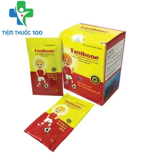 Tanibone -  Bổ sung canxi, hỗ trợ trẻ phát triển chiều cao hiệu quả