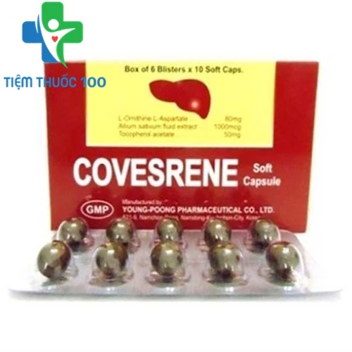 Covesrene - Thuốc điều trị các bệnh lý ở gan hiệu quả của Hàn Quốc
