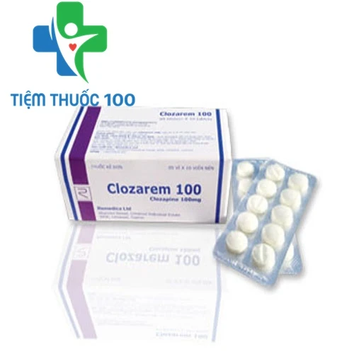 Clozarem 100mg Remedica - Thuốc điều trị tâm thần phân liệt hiệu quả