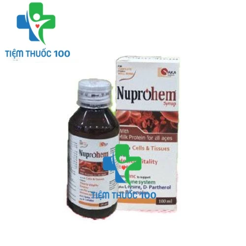 Nuprohem siro -  Bổ sung vitamin và khoáng chất hiệu quả cho trẻ