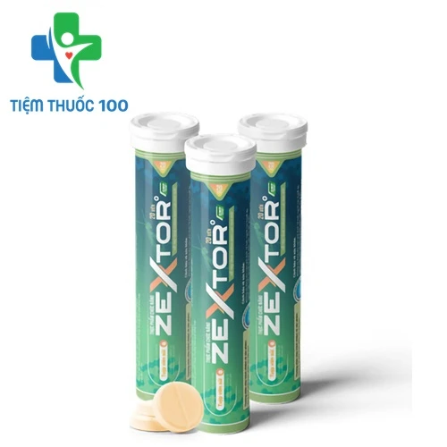 Viên sủi Zextor - Hỗ trợ tăng cường sinh lý nam hiệu quả của Fresh Life