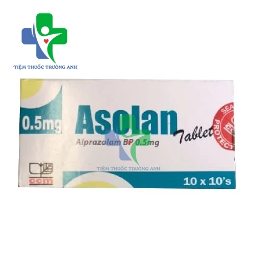 Asolan - Thuốc điều trị hội chứng hoảng sợ, lo âu hiệu quả