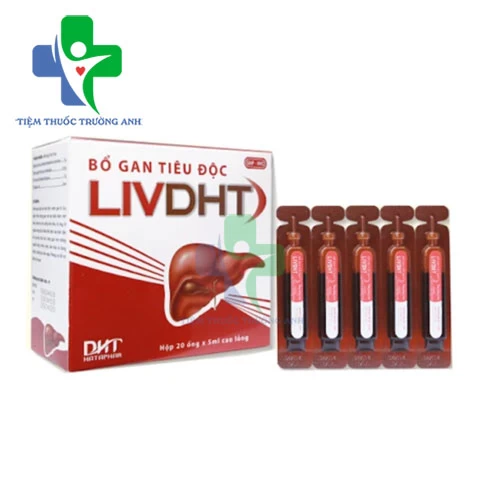 Bổ gan tiêu độc LIVDHT Hataphar - Hỗ trợ điều trị xơ gan, viêm gan