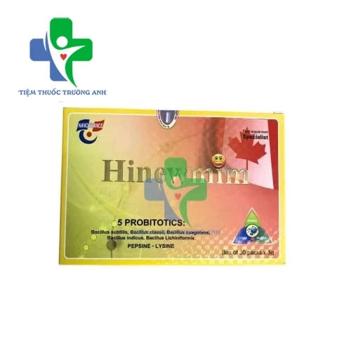 Hinewmim - Hỗ trợ điều trị chứng rối loạn tiêu hóa hiệu quả