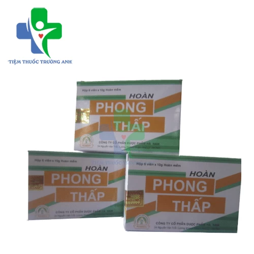 Hoàn phong thấp Hanapharm (4 viên hoàn mềm) - Giảm đau nhức xương