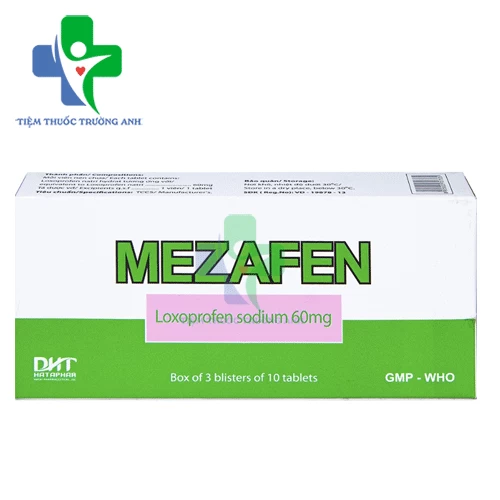 Mezafen 60mg Hataphar - Thuốc kháng viêm, giảm đau