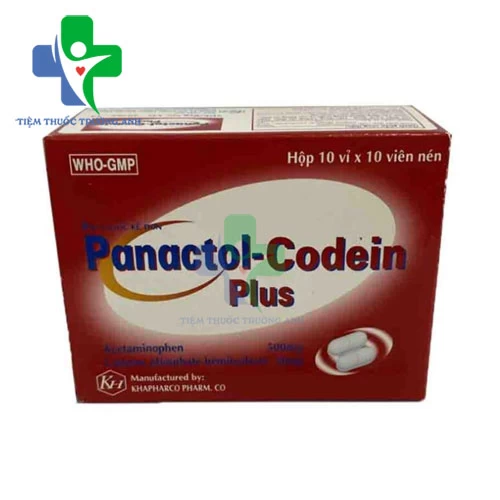 Panactol Codein plus 500mg/30mg Khapharco