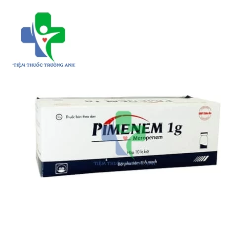 Pimenem 1g - Thuốc điều trị nhiễm khuẩn hiệu quả