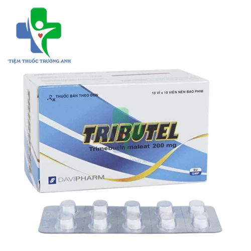 Tributel 200mg Davipharm - Điều trị chứng đau do rối loạn tiêu hóa