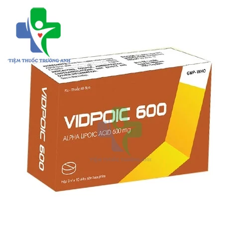 Vidpoic 600 Gia Nguyễn Pharma - Điều trị các rối loạn cảm giác