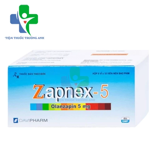 Zapnex-5 Davipharm - Thuốc điều trị tâm thần phân liệt