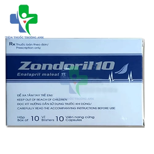 Zondoril 10 Hataphar - Điều trị tăng huyết áp, suy tim