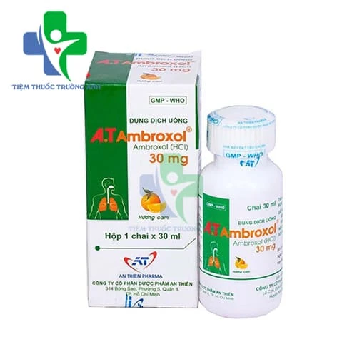 A.T Ambroxol 30ml - Thuốc điều trị viêm phế quản, hen suyễn