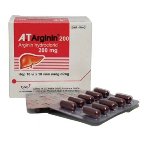 A.T Arginin 200 - Thuốc điều trị suy gan hiệu quả