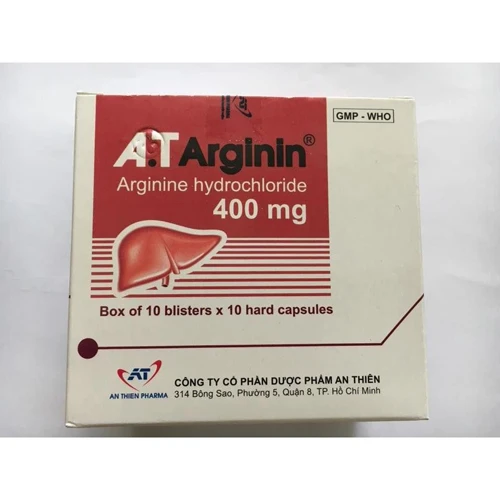 A.T Arginin 400 - Thuốc tăng cường chức năng gan hiệu quả
