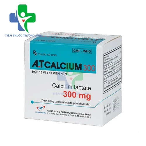 A.T Calcium 300 - Thuốc điều trị tình trạng thiếu calcium