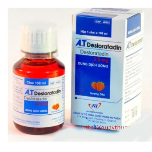 A.T Desloratadin chai - Thuốc điều trị chống dị ứng hiệu quả