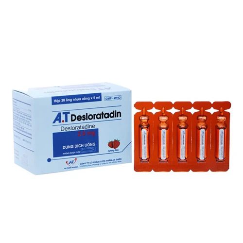 A.T Desloratadin (ống) - Thuốc điều trị viêm mũi dị ứng hiệu quả