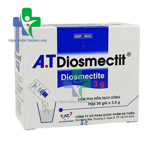 A.T Diosmectit - Thuốc điều trị đau dạ dày hiệu quả của An Thiên