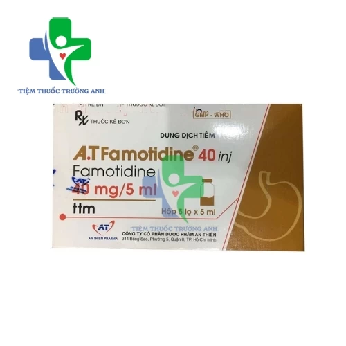 A.T Famotidine 40 inj An Thiên Pharma