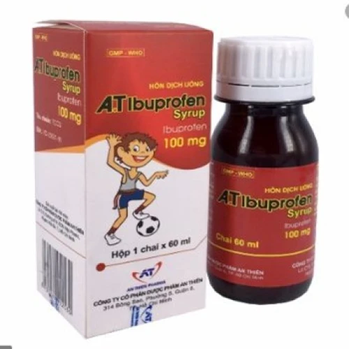 A.T Ibuprofen Syrup - Thuốc giảm đau, hạ sốt hiệu quả của An Thiên