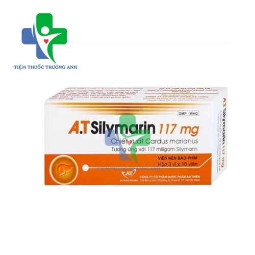 A.T Silymarin 117mg - Thuốc điều trị xơ gan, viêm gan mãn tính