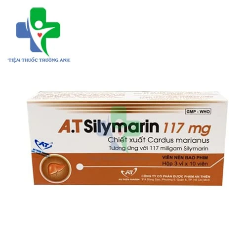 A.T Silymarin 117mg - Thuốc điều trị xơ gan, viêm gan mãn tính