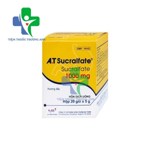 A.T Sucralfate 1g - Thuốc điều trị rối loạn đường tiêu hóa của DP An Thiên