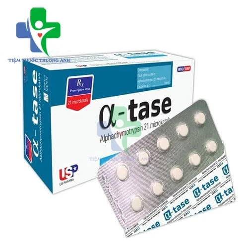 α-Tase 4200IU (Alpha Tase) USP - Thuốc kháng viêm