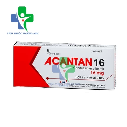 Acantan 16 - Thuốc giúp hạ huyết áp hiệu quả của An Thiên