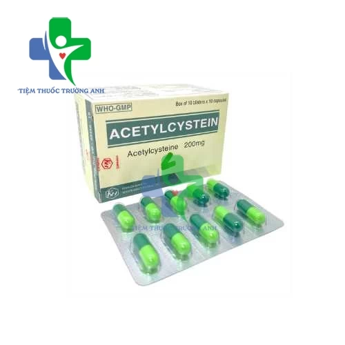 Acetylcystein 200mg Khapharco