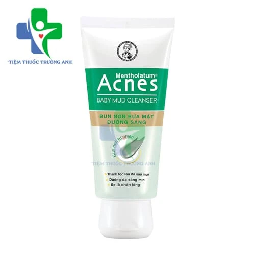 Acnes Baby Mud Cleanser 100g Rhoto - Sữa rửa mặt ngừa mụn