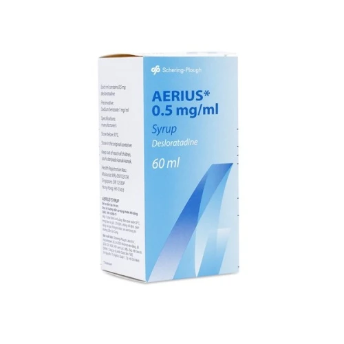 Aerius 0.5Mg/ml - Làm giảm nhanh triệu chứng viêm mũi dị ứng