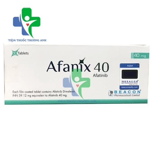Afanix 40mg Afatinib - Thuốc điều trị ung thư phổi hiệu quả của Bangladesh