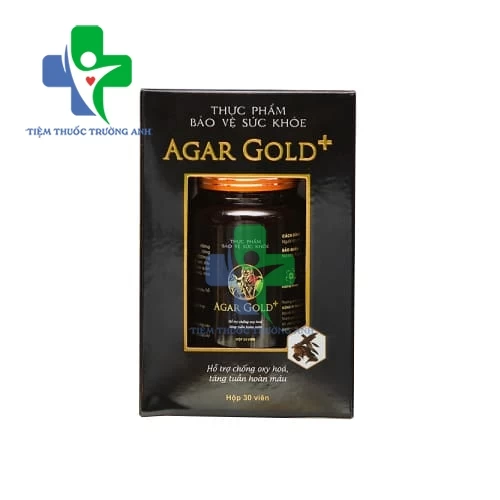 Agar Gold+ - Hỗ trợ chống oxy hóa và tăng tuần hoàn máu hiệu quả