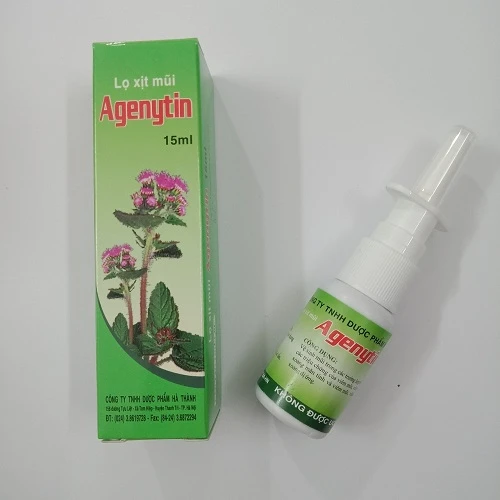 Agenytin 15ml - Hỗ trợ điều trị viêm xoang mũi hiệu quả