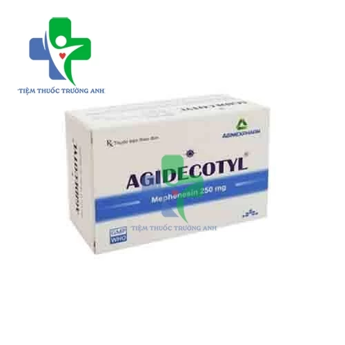 Agidecotyl 250mg Agimexpharm - Điều trị bệnh lý thoái hóa cột sống