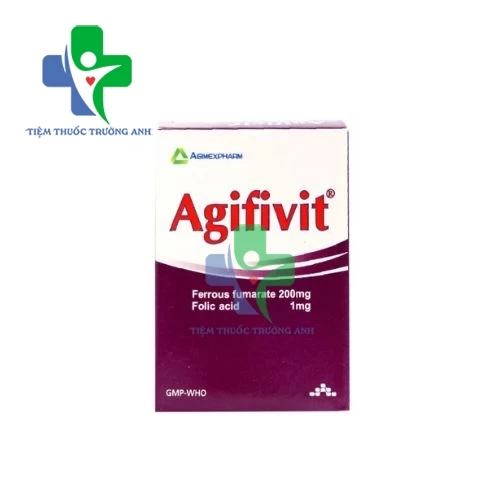 Agifivit Agimexpharm - Điều trị và dự phòng thiếu máu thiếu sắt