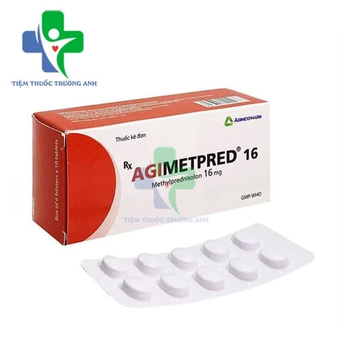 Agimetpred 16 Agimexpharm - Thuốc kháng viêm